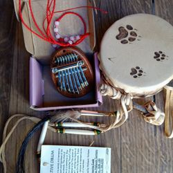 Native Drum & Mini Kalimba 