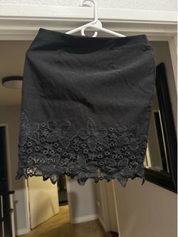 Little black skirt