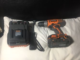 18v Ridgid drill new