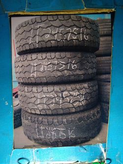TIRE LT 245 75 16 Each ELMOFLES