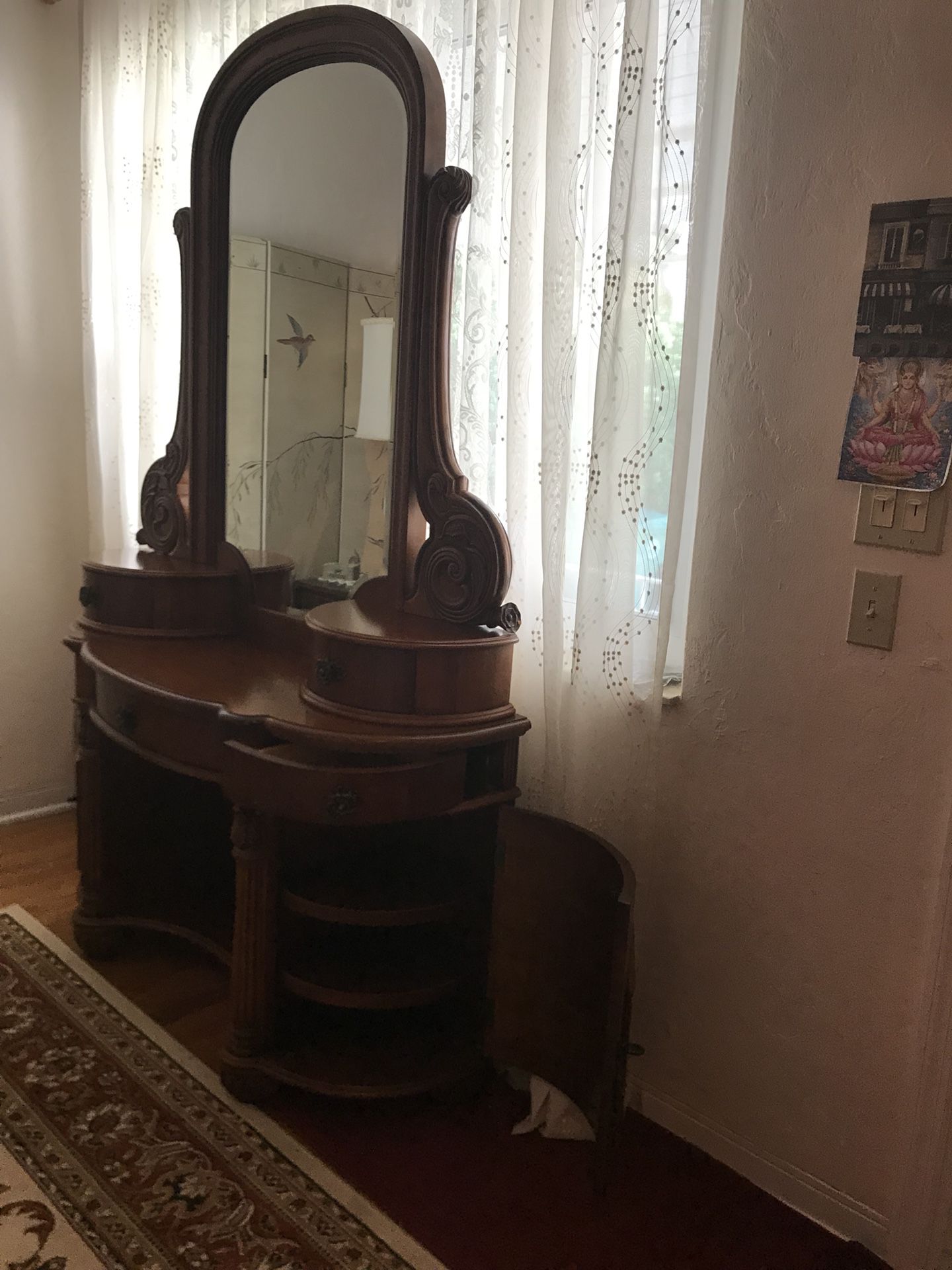 Antique dresser wood