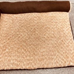 Large Dog Bed   Brown Color Beautiful with Ball Massage 