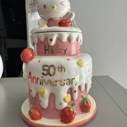 Hello Kitty 50th Cake $120