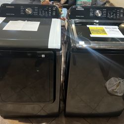 Samsung WaterJet Top Load Washer & Dryer Set 