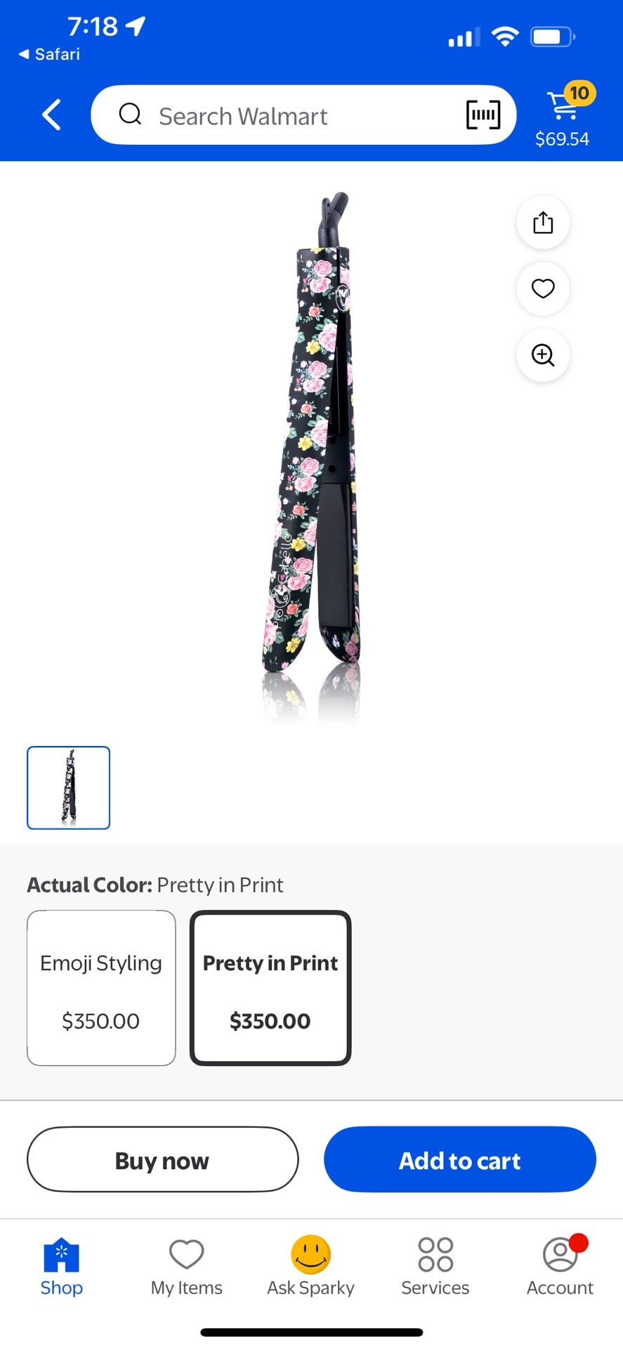 ROYALE Genius Heating Element Hair Straightener