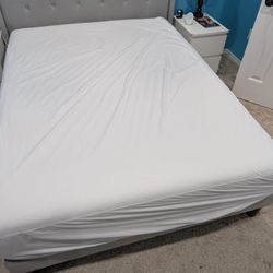 Queen Mattress Casper snow