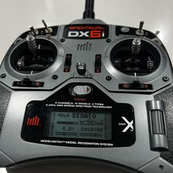 Spektrum DX6i 6 Channel 2.4GHz DSMX RC Transmitter - Programable RC Radio