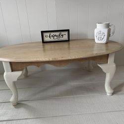 Oval Coffee Table