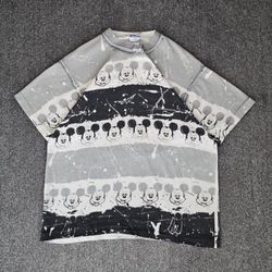Vintage 80s Disney Mickey Mouse AOP T-Shirt Size One Size Fits All