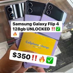 Samsung Galaxy Flip 4 128gb UNLOCKED 