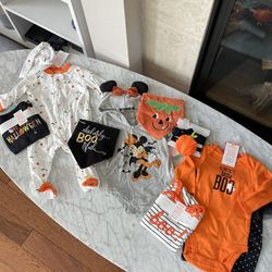 Baby Girl Halloween Bundle 3 Month 