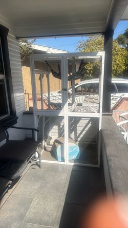 Outdoor Cat Cage