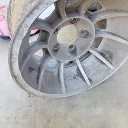 Vintage Turbine Alloy Wheels - Set of 4