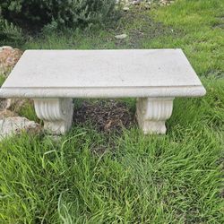 Concrete Decorative Bench