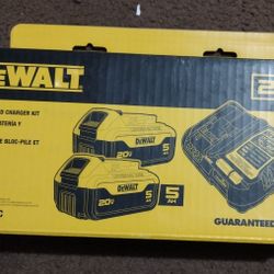 DeWalt Batteries And Charger Kit 