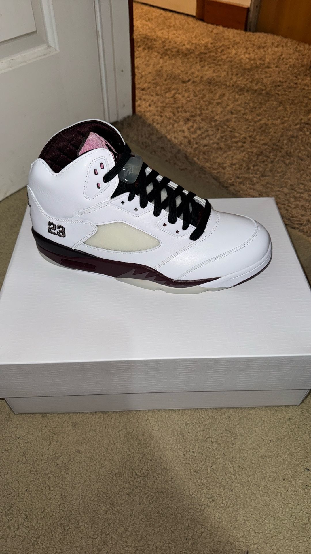 2025 Unrelease A Ma Maniére x Air Jordan 5 Retro OG 'Violet Ore'