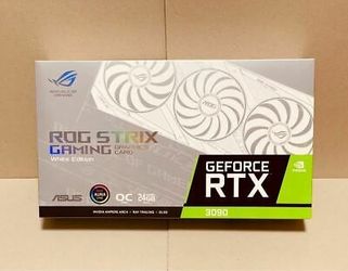 Asus Rog Strix RTX 3090 O24G White GeForce NVIDIA