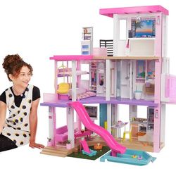 **NEW BARBIE DREAMHOUSE w/75+ Accessories