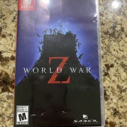 World War Z Nintendo Switch Game 