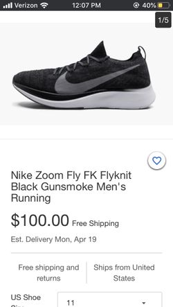Nike Zoom Fly FK Running Shoe