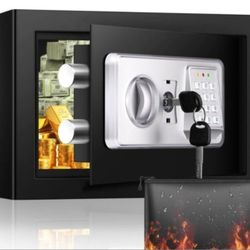 Brand NEW FIRE & WATERPROOF SAFE 2 WAYS TO OPEN BNIB NEVER USED 