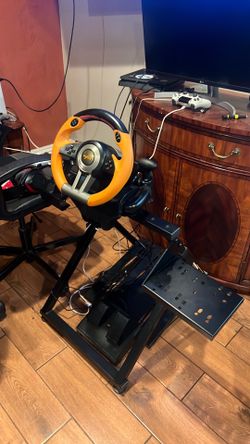Steering wheel stand not included