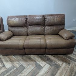 Sofá De Cuero Eléctrico 