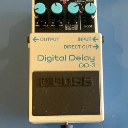 Boss DD-3 Digital Delay Pedal