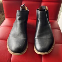 Mens Black Leather Dress Shoe