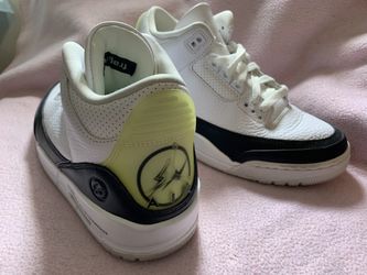 Air Jordan Black And White Retro Fragment 3’s Used