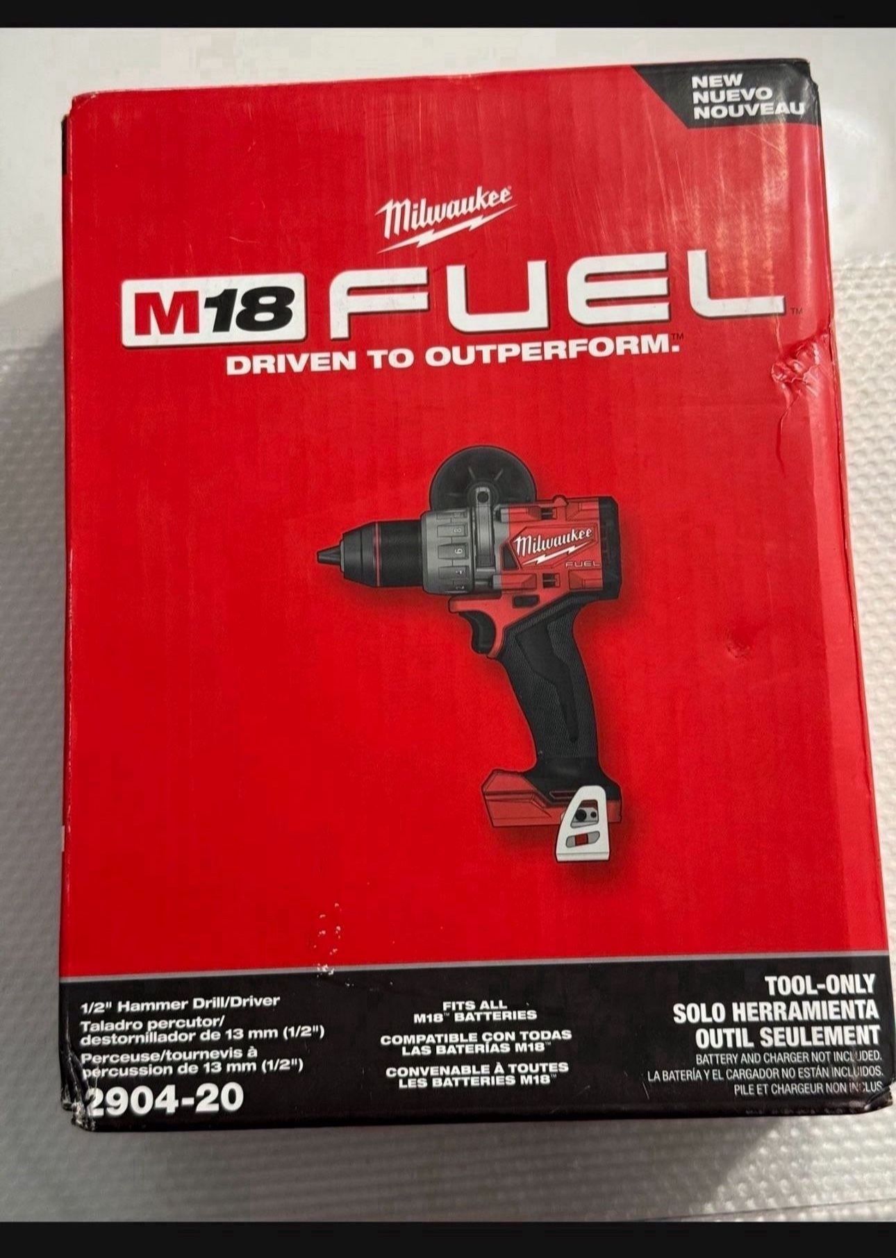 🔥 GENUINE Milwaukee 1/2 Hammer Drill/Driver