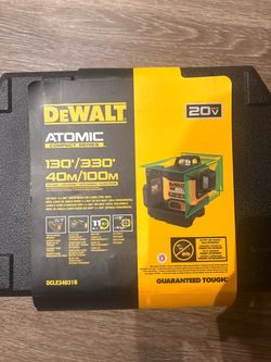 Dewalt 20v brushless 360 green beam line laser New