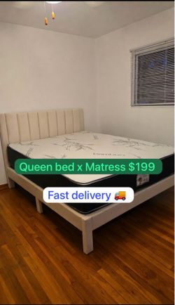 Queen package , including Matress
