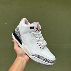 Air Jordan 3s “ White Cements Reimagined” 
