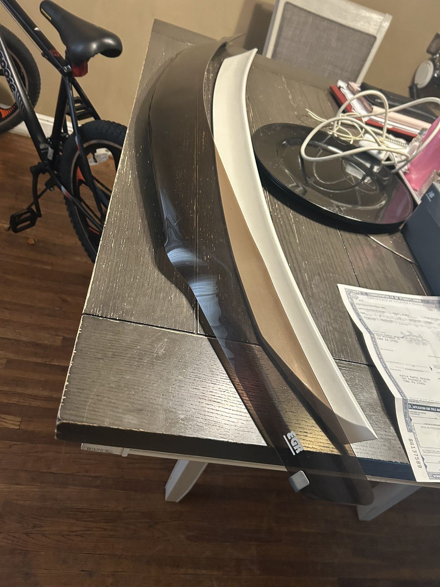 Tsx 04 Hood Visor Egr