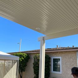 INSULATED PATIO COVER WITH LIGHTS AND FAN