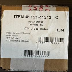 Pokemon Surging Sparks Booster Case 