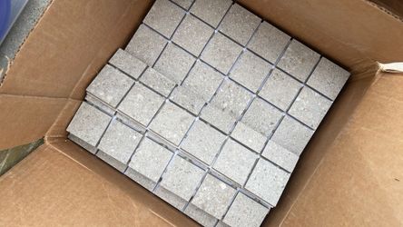 Arizona Tile "Konkrete Grigio" 2x2 Porcelain Mosaic Tiles (5 Sheets)