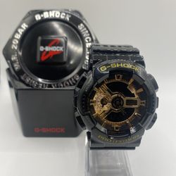 G Shock Black & Gold *Box Included*