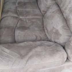 Microfiber Recliner Sofa And Love Seat
