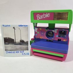 Rare 90's Polaroid Barbie 600 + Bag – Refurbished & Film Tested