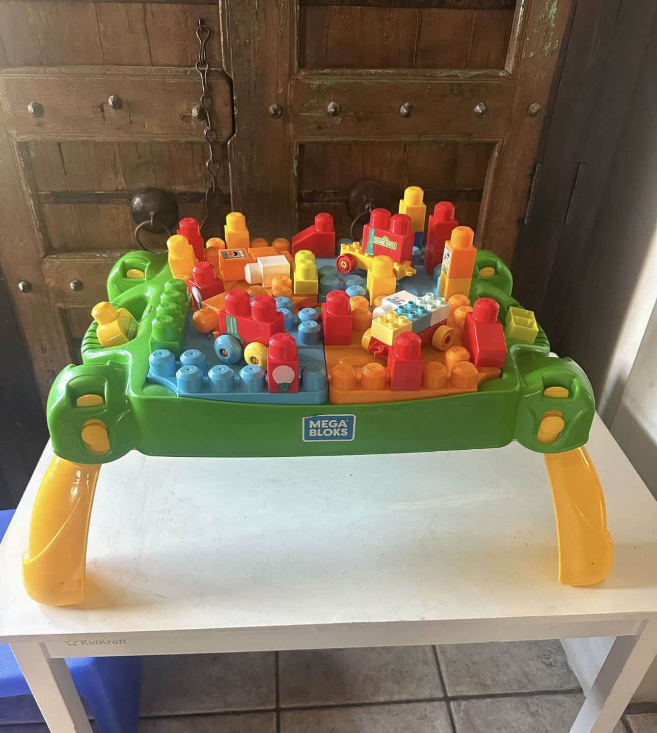 Kids Mega Blocks Learn Table New Never Used 