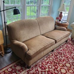 Arhaus Brown Couch