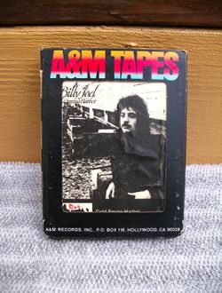 RARE Mastery ERROR Original Billy Joel Cold Spring Harbor 8-Track Stereo Cartridge Tape 1971 TESTED