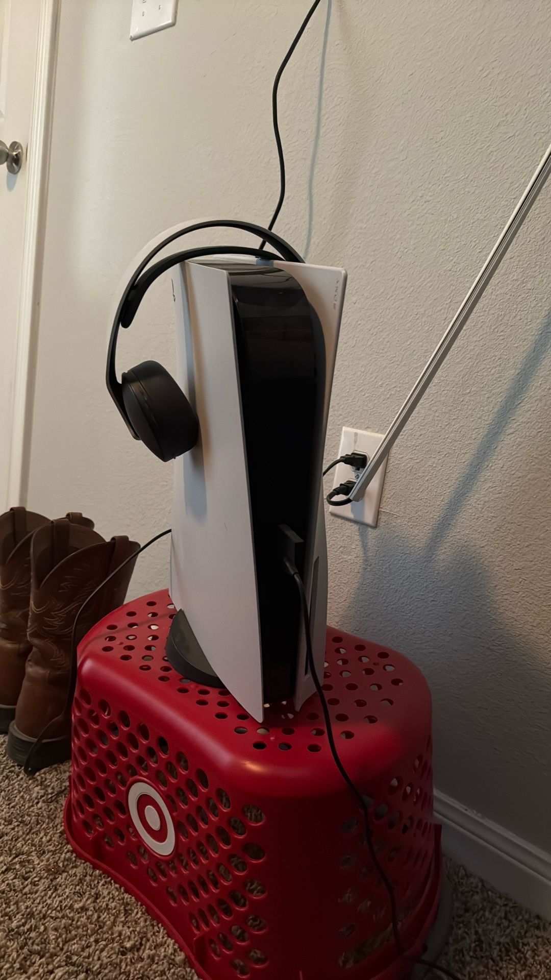 Ps5 with headset and Controllers