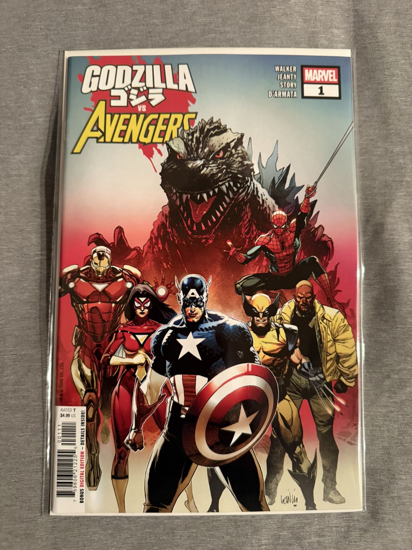 Godzilla vs Avengers #1