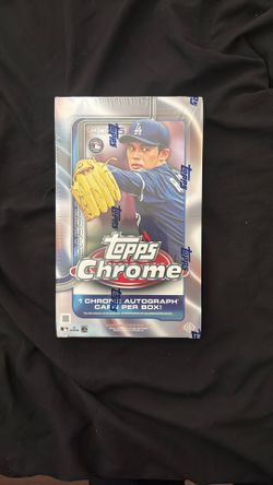 2025 Topps Hobby Box SEALED 1 Auto