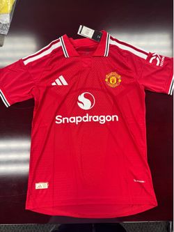 Man united home jersey