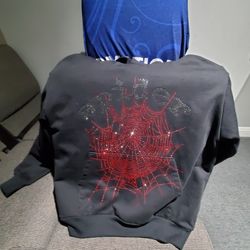Sp5der OG Rhinestone Hoodie