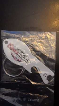 Coors Light Football bottle opener